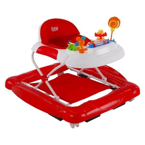 BabyHope 212 Royal Yürüteç- Müzikli Oyuncaklı Lüks Yürüteç | Örümcek