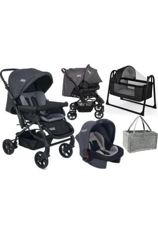 Tommybaby Elegant Yenidoğan Seti Bebek Arabası Beşik Ana Kucağı