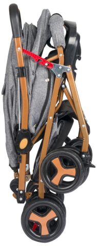 TommyBaby Classic Çift Yön Bebek Arabası Tam Yatarlı KAHVERENGİ