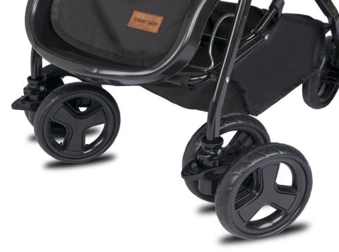TommyBaby Classic Çift Yön Bebek Arabası Tam Yatarlı SİYAH