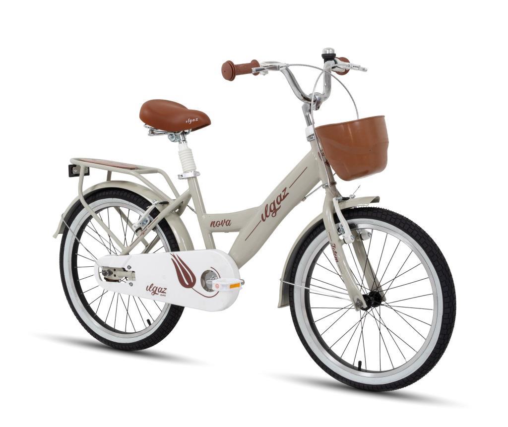TommyBike Latte Sepetli, Elcikli 20 Jant Çocuk Bisikleti, 6-9 Yaş Çocuk Bisikleti KREM