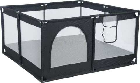 TommyBaby Güvenli Bebek Ve Çocuk Oyun Alanı Oyun Parkı 120X120 Oyun Matı Topları Yatak