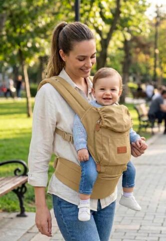 Tommybaby Angel Anatomik Bebek Kangurusu HAKİ