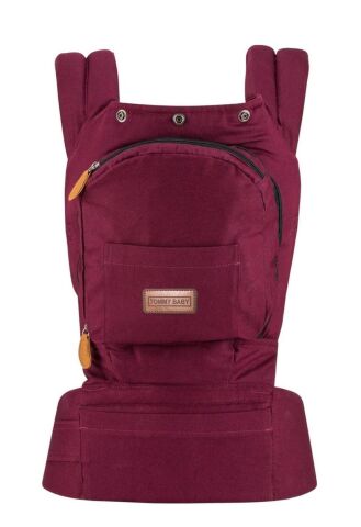 Tommybaby Angel Anatomik Bebek Kangurusu BORDO