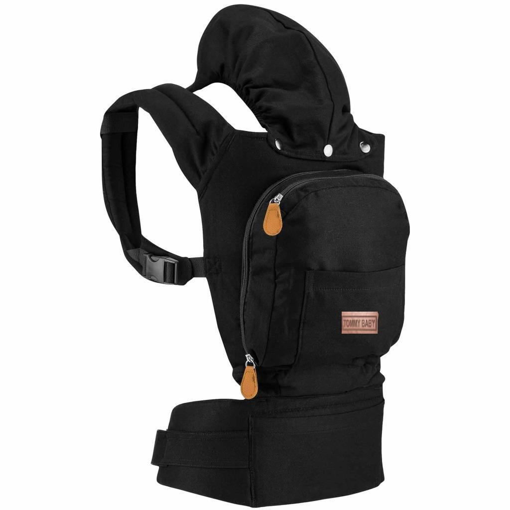 Tommybaby Angel Anatomik Bebek Kangurusu SİYAH