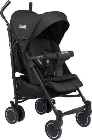 TommyBaby Luppo Black Tam Yatar Baston Bebek Arabası Puset SİYAH