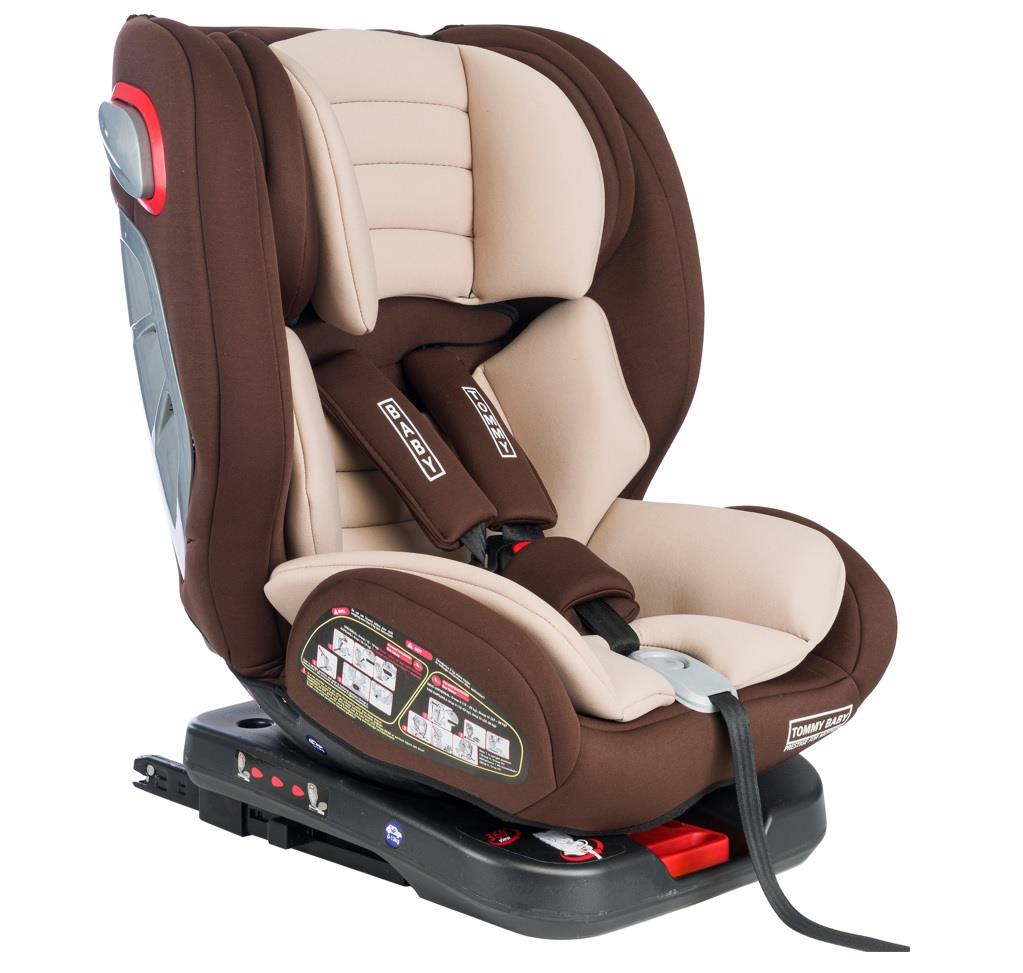 TommyBaby Creative 0-36 kg 360 ° Dönebilen İsofix'li Oto Koltuk KAHVE
