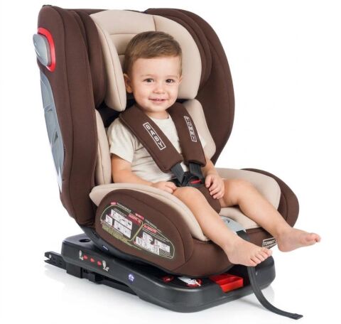 TommyBaby Creative 0-36 kg 360 ° Dönebilen İsofix'li Oto Koltuk KAHVE
