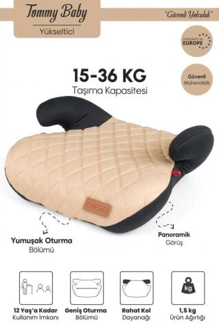TommyBaby Yükseltici 15-36 KG Yükseltici Oto Koltuğu