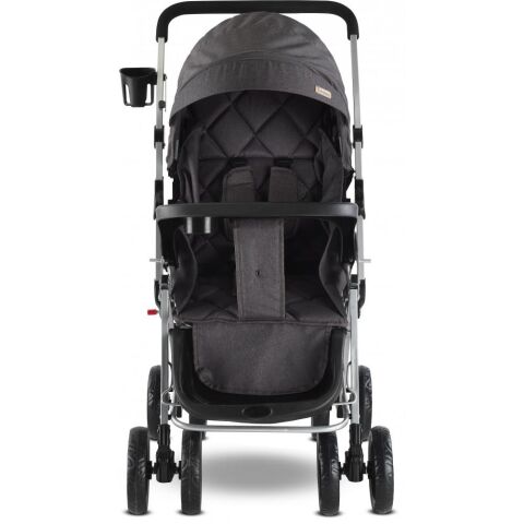 Babyhope Bh-617 Çift Yönlü Bebek Arabası GRİ