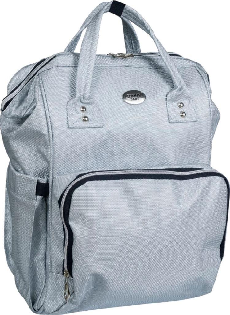 Tommybaby Fresh Anne Bebek Bakım Sırt Çantası GÜMÜŞ