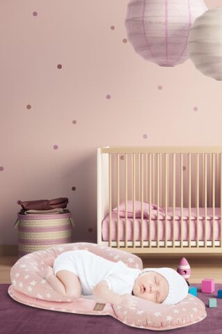 TommyBaby Flipper Yenidoğan Yastığı PEMBE