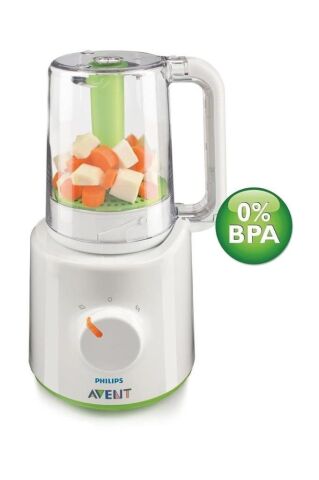 Philips Avent Scf870/22 Wasabi 2'si 1 Arada Buharlı Pişirici Ve Blender