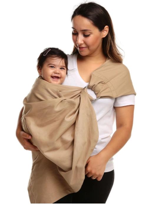 TommyBaby Baby Sling Bebek Taşıma Kangurusu BEJ