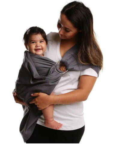 TommyBaby Baby Sling Bebek Taşıma Kangurusu GRİ