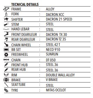 TommyBike SWETY Alüminyum Kadro 26 Jant  21 Vites Bisiklet MTB PEMBE