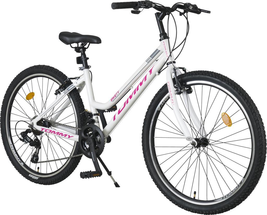 TommyBike SWETY Alüminyum Kadro 26 Jant  21 Vites Bisiklet MTB BEYAZ