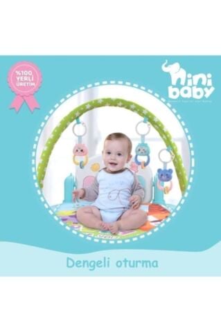 Nini Baby Piyanolu Büyük Oyun Halısı