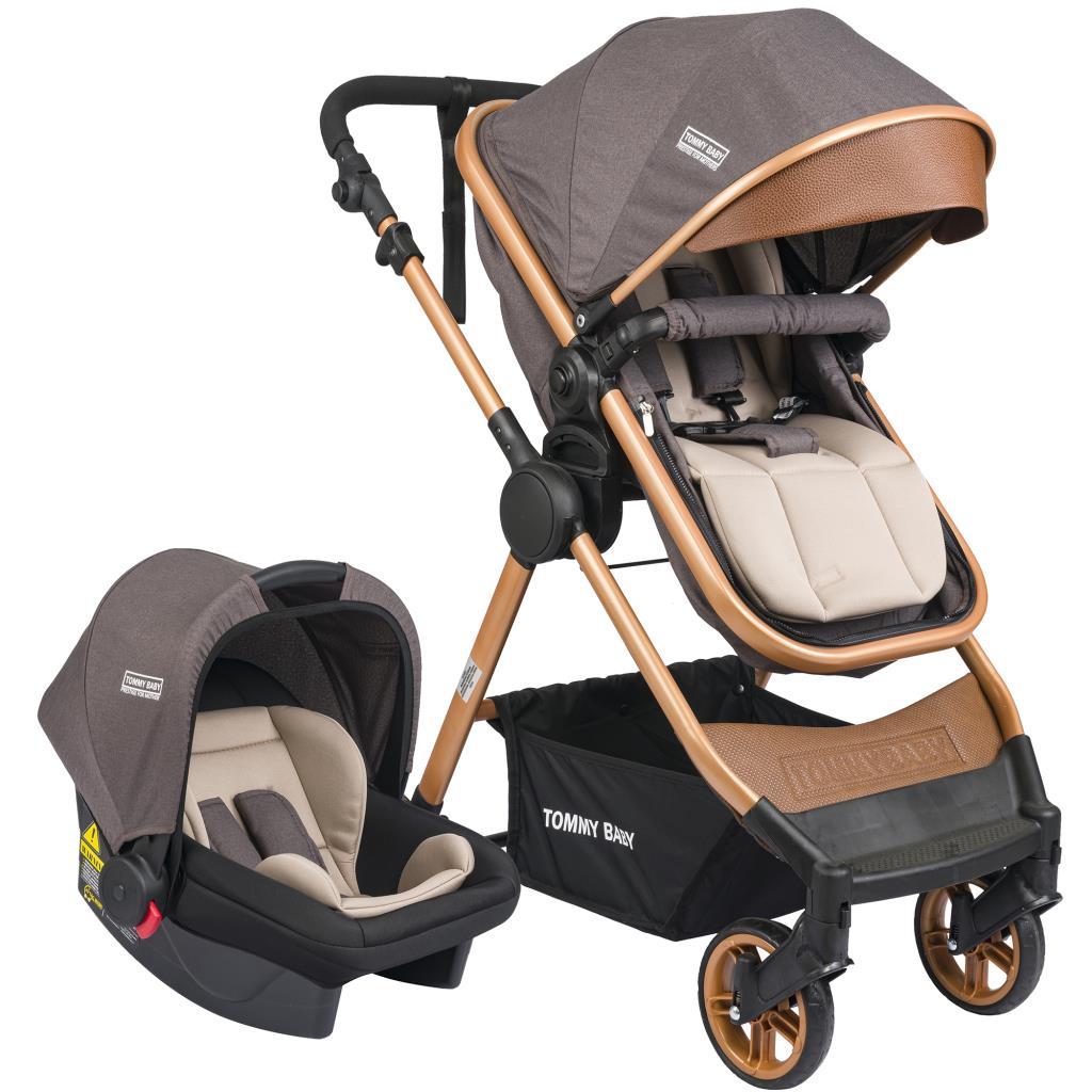 Tommybaby HandyTravel (Seyahat) Sistem Bebek Arabası BORDO