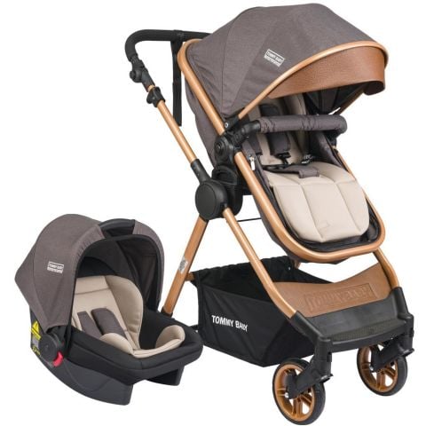 Tommybaby HandyTravel (Seyahat) Sistem Bebek Arabası BORDO