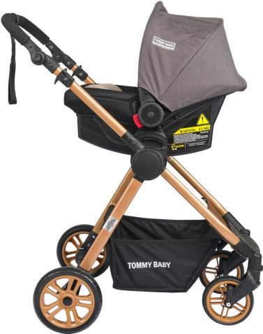 Tommybaby HandyTravel (Seyahat) Sistem Bebek Arabası BORDO