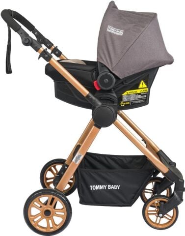 Tommybaby HandyTravel (Seyahat) Sistem Bebek Arabası KAHVERENGİ