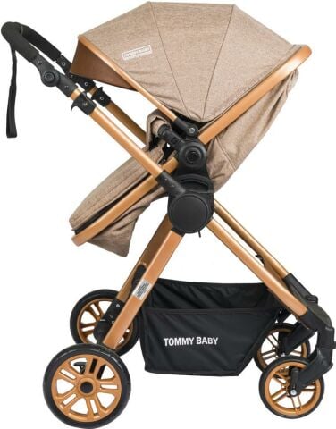 Tommybaby HandyTravel (Seyahat) Sistem Bebek Arabası KAHVERENGİ