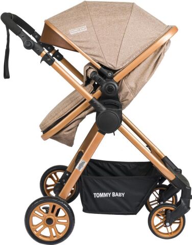 Tommybaby HandyTravel (Seyahat) Sistem Bebek Arabası KAHVERENGİ
