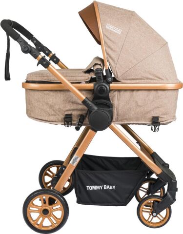 Tommybaby HandyTravel (Seyahat) Sistem Bebek Arabası KAHVERENGİ