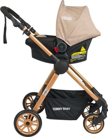 Tommybaby HandyTravel (Seyahat) Sistem Bebek Arabası KAHVERENGİ