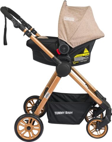 Tommybaby HandyTravel (Seyahat) Sistem Bebek Arabası KAHVERENGİ