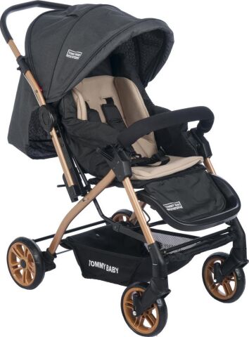 TommyBaby Cross Travel  Çift Yönlü Bebek Arabası Seyahat Sistem Puset ANTRASİT