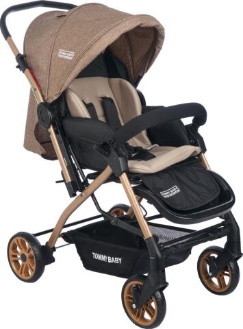TommyBaby Cross Travel  Çift Yönlü Bebek Arabası Seyahat Sistem Puset KAHVERENGİ