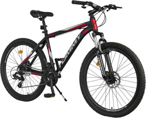 TommyBike COPPER Alüminyum Kadro 26 Jant Disk Fren 24 Vites Dağ Bisikleti KIRMIZI