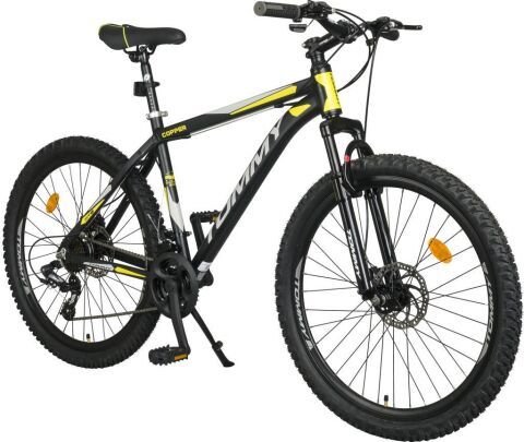 TommyBike COPPER Alüminyum Kadro 26 Jant Disk Fren 24 Vites Dağ Bisikleti SARI