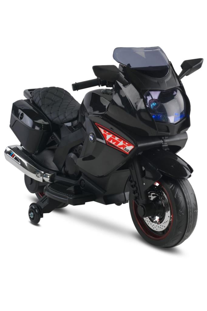 438 Xmx Akülü Motor 12 Volt SİYAH