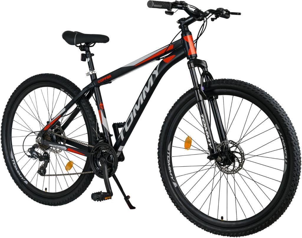 TommyBike COPPER Alüminyum Kadro 29 Jant Disk Fren 24 Vites Dağ Bisikleti KIRMIZI