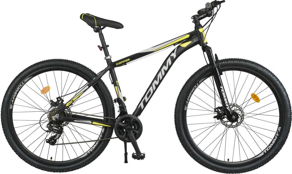 TommyBike COPPER Alüminyum Kadro 29 Jant Disk Fren 24 Vites Dağ Bisikleti SARI