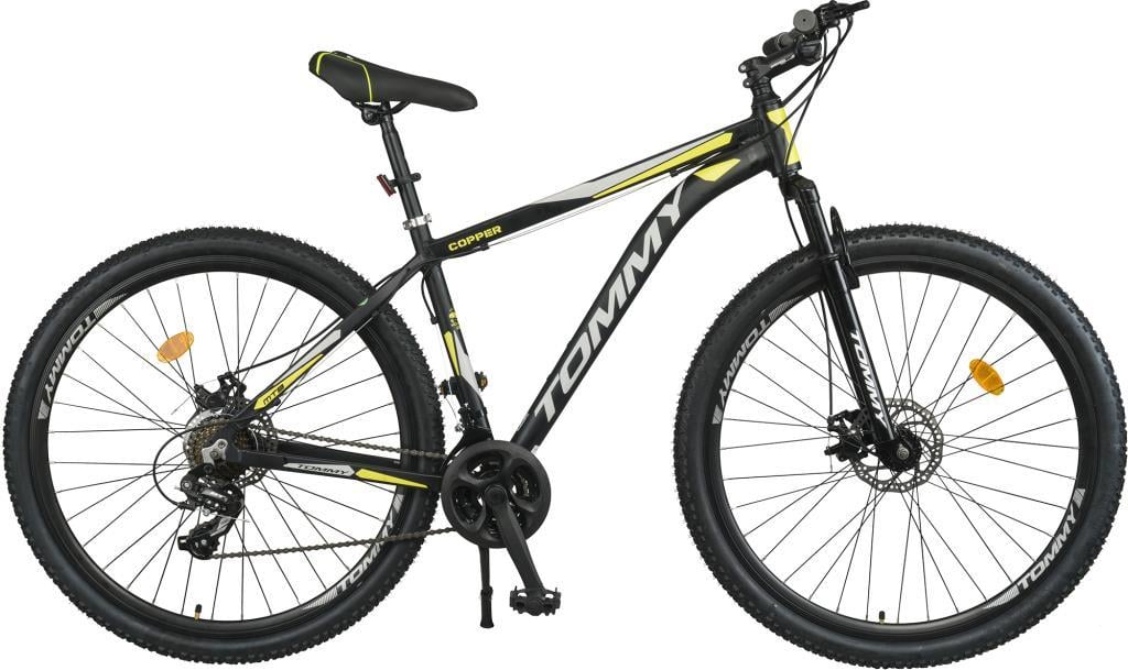 TommyBike COPPER Alüminyum Kadro 29 Jant Disk Fren 24 Vites Dağ Bisikleti SARI