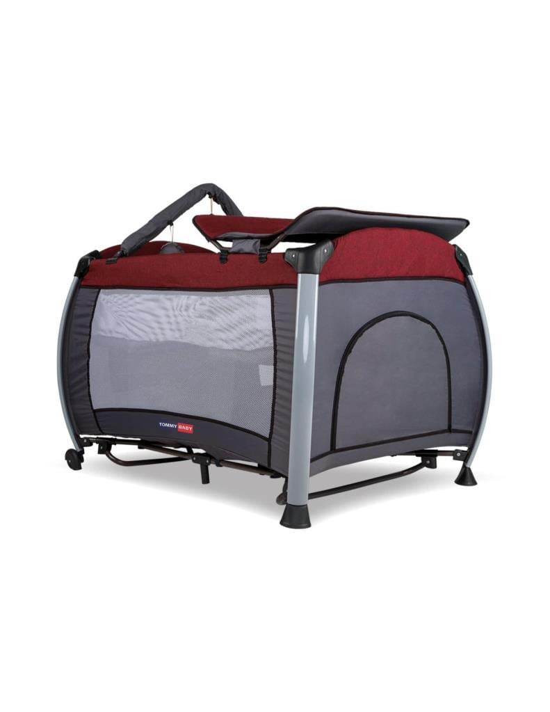 TommyBaby Sleepy Oyun Parkı Park Yatak Beşik 70x110 BORDO