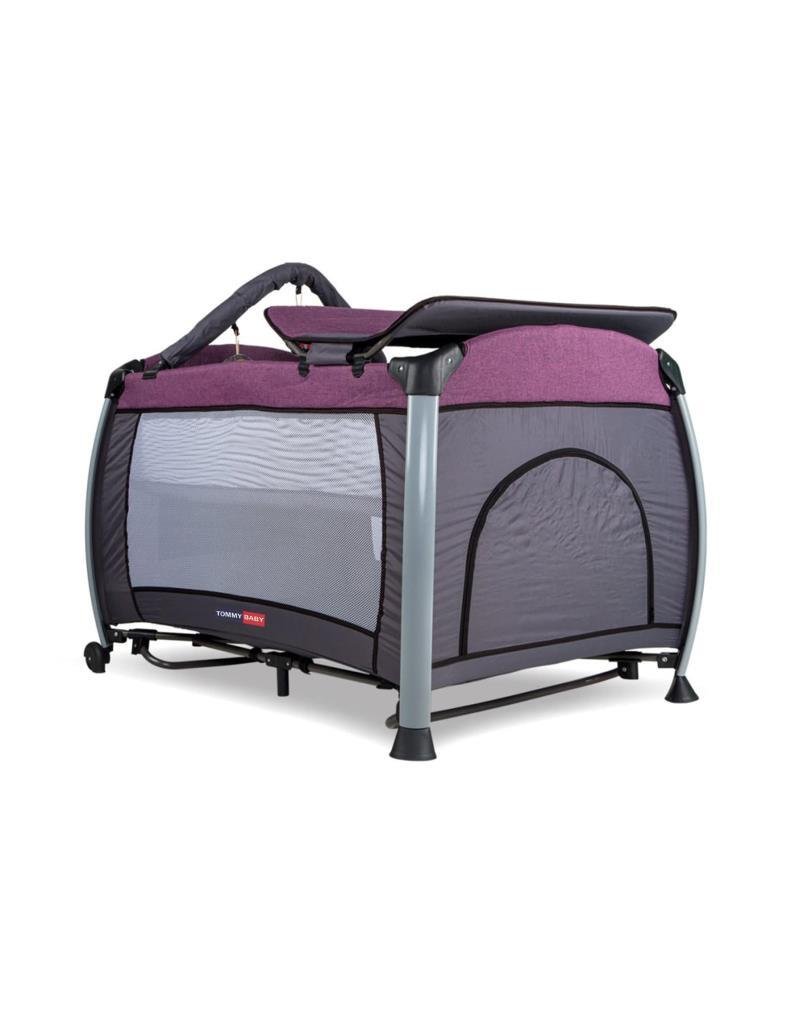 TommyBaby Sleepy Oyun Parkı Park Yatak Beşik 70x110 LİLA