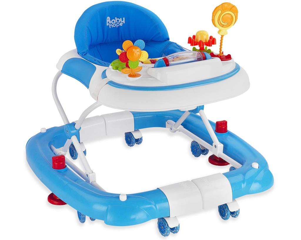 Baby Hope 212 Royal Salla Bebek Yürüteç MAVİ