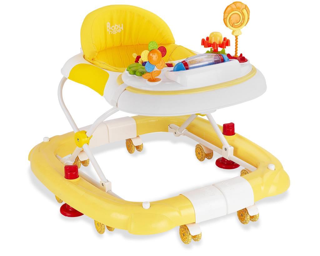 Baby Hope 212 Royal Salla Bebek Yürüteç SARI