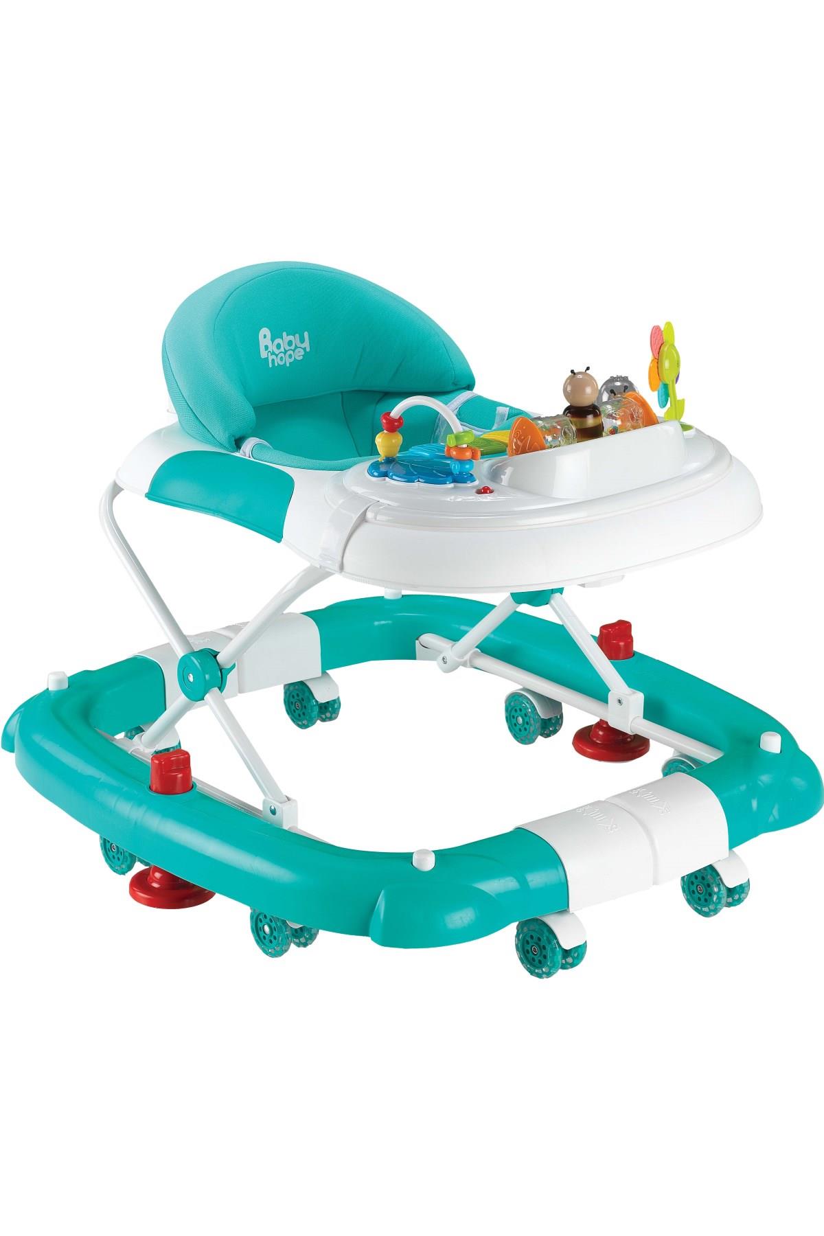 Baby Hope 212 Royal Salla Bebek Yürüteç TURKUAZ
