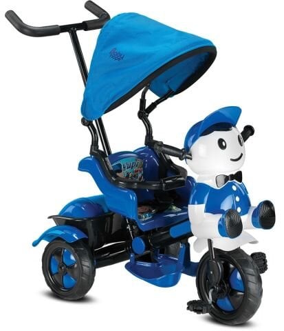 Babyhope 125 Yupi 3 Tekerlekli İtmeli Bisiklet 2019 GRİ