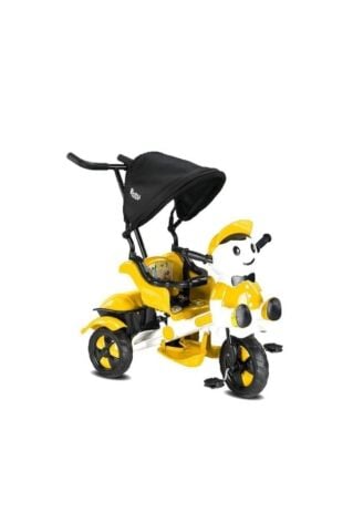 Babyhope 125 Yupi 3 Tekerlekli İtmeli Bisiklet 2019 PEMBE