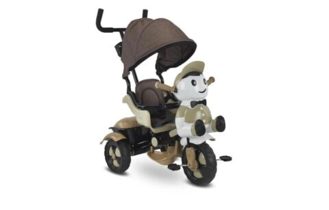 Babyhope 125 Yupi 3 Tekerlekli İtmeli Bisiklet 2019 YEŞİL/BEJ
