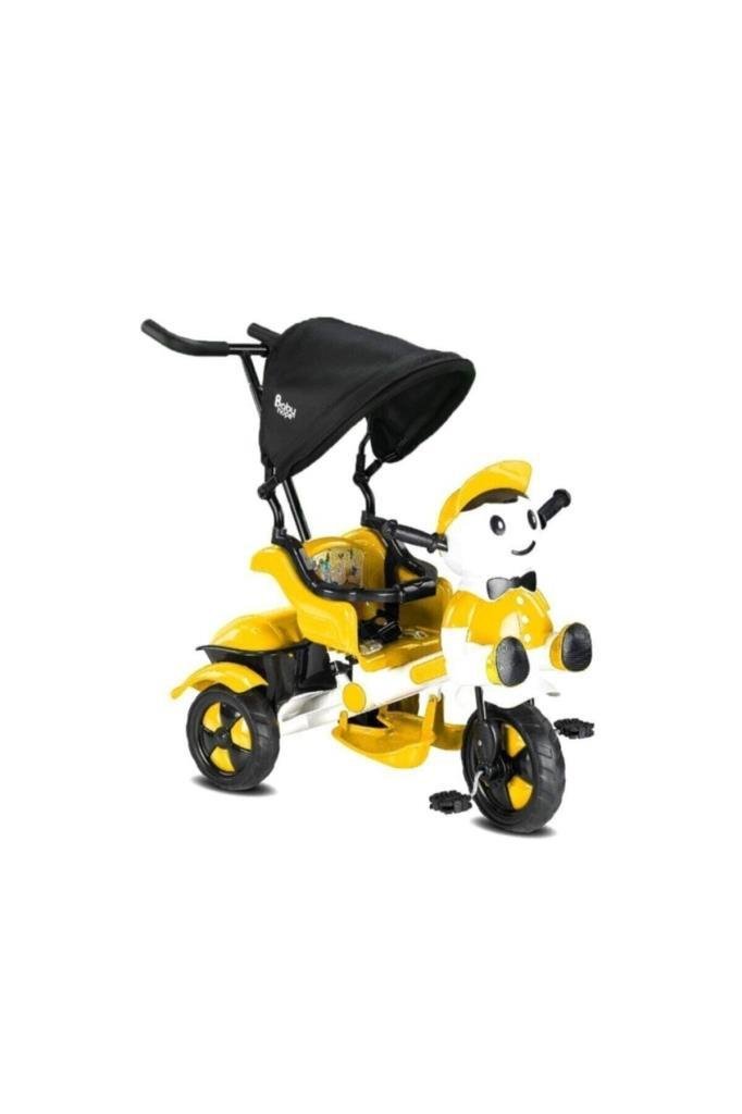 Babyhope 125 Yupi 3 Tekerlekli İtmeli Bisiklet 2019 SARI
