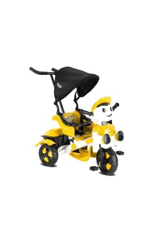 Babyhope 125 Yupi 3 Tekerlekli İtmeli Bisiklet 2019 SARI