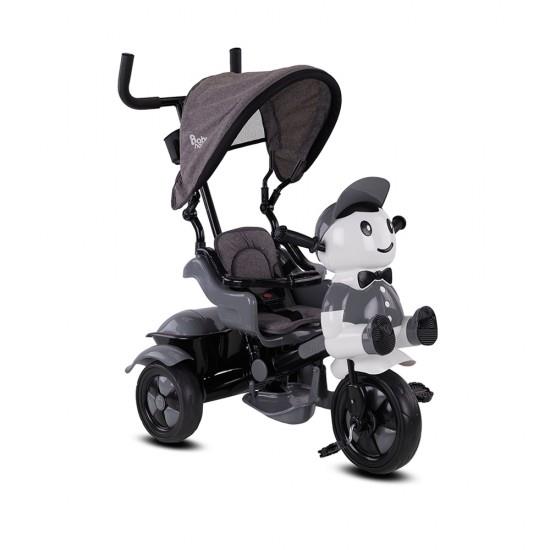 Babyhope 125 Yupi 3 Tekerlekli İtmeli Bisiklet 2019 GRİ